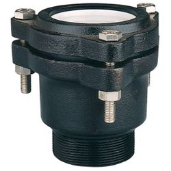 Knelovergangsstuk, gietijzer, 50mm  x 2.1/2" M, (drink)water, Caleffi Deca 861